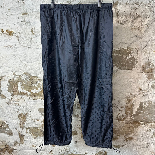 Louis Vuitton Navy Monogram Nylon Pants Sz S (46)