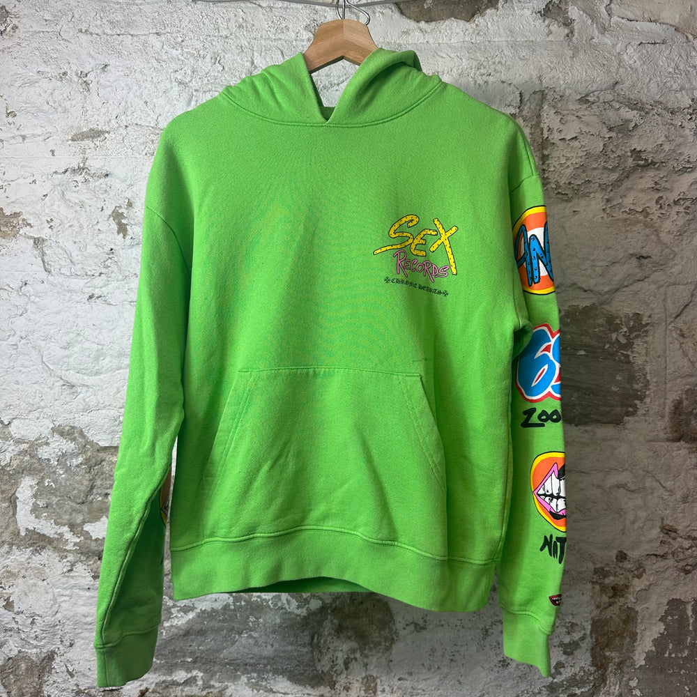 Chrome Hearts Matty Boy Sex Records Hoodie Sz S