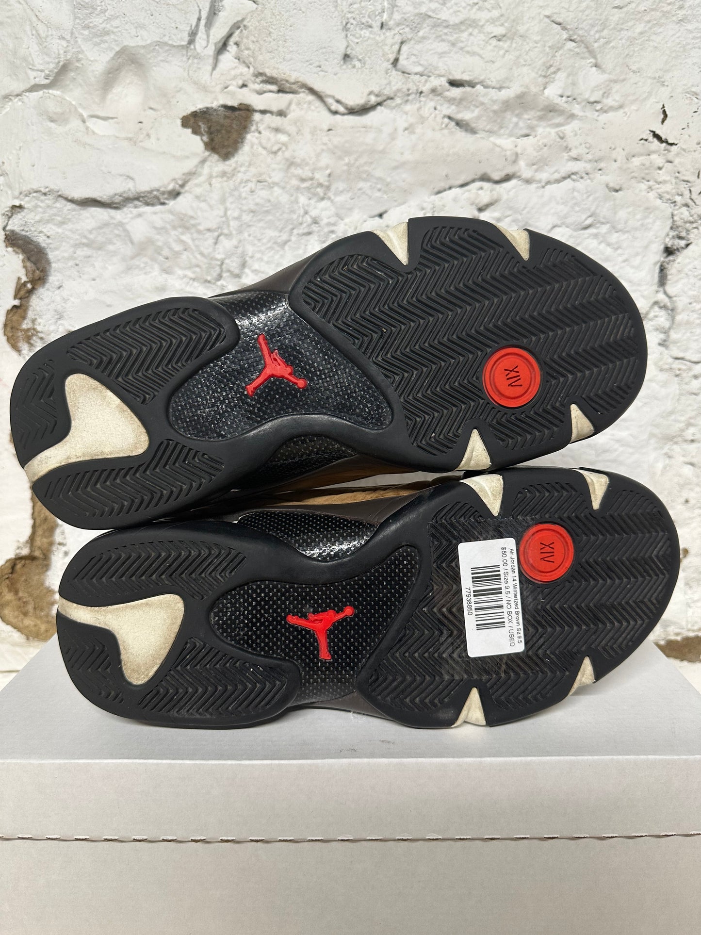 Air Jordan 14 Winterized Brown Sz 9.5