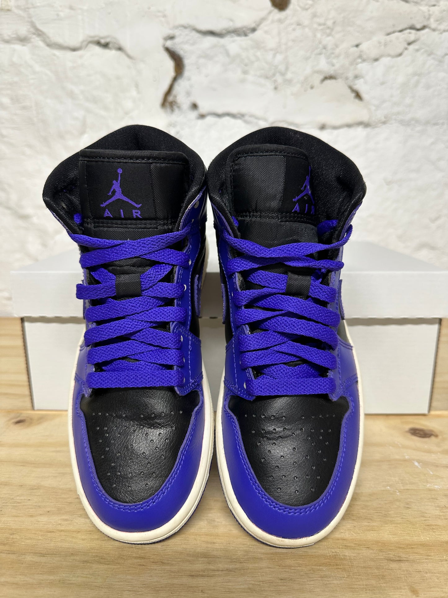 Air Jordan 1 Mid Dark Concord Sz 3.5 (5W)