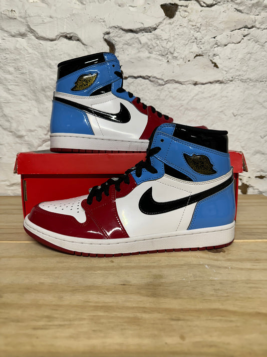 Air Jordan 1 High Fearless UNC Chicago Sz 10