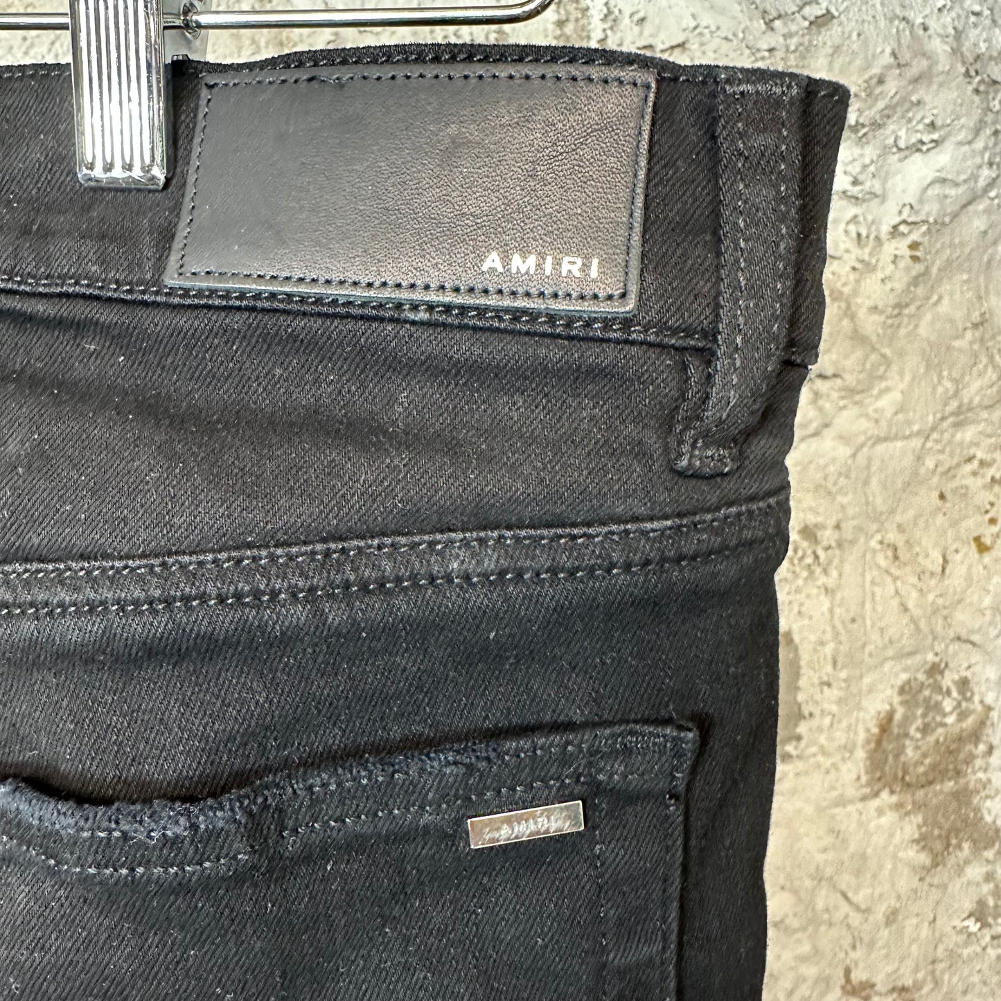 Amiri Pool Ball Black Denim Jeans Sz 30