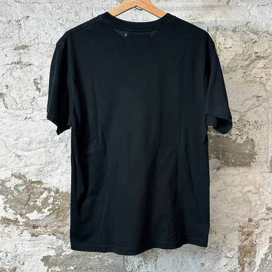 Amiri Cheetah Print Spell T-shirt Black Sz XS