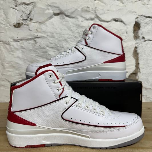 Air Jordan 2 White Red (2014) Sz 13 DS