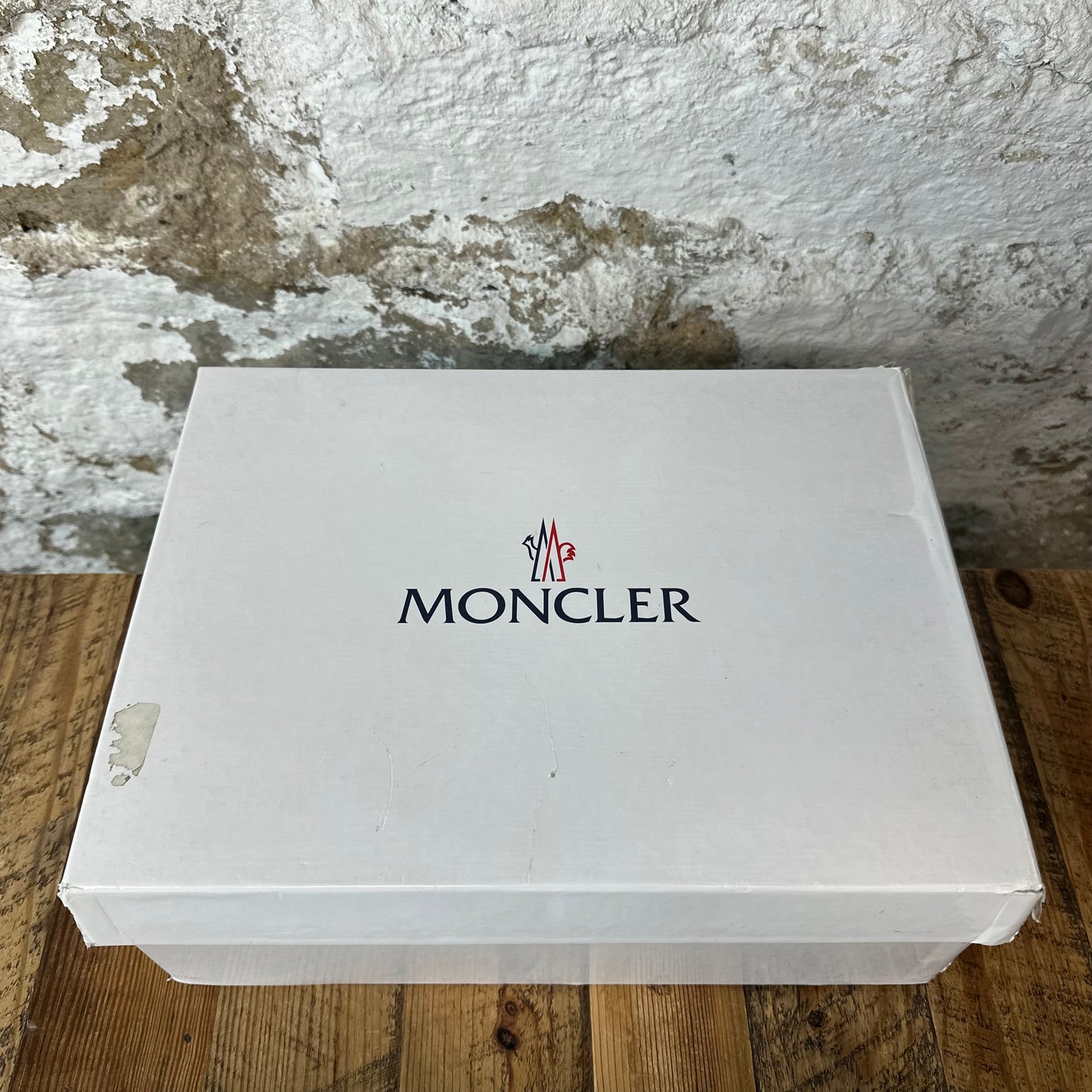 Moncler Leave No Trace Cream Sneaker Sz 10 (43)