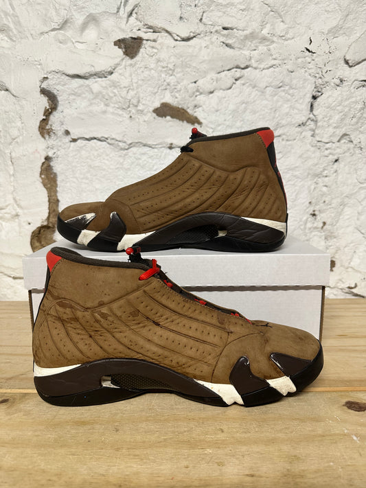 Air Jordan 14 Winterized Brown Sz 9.5