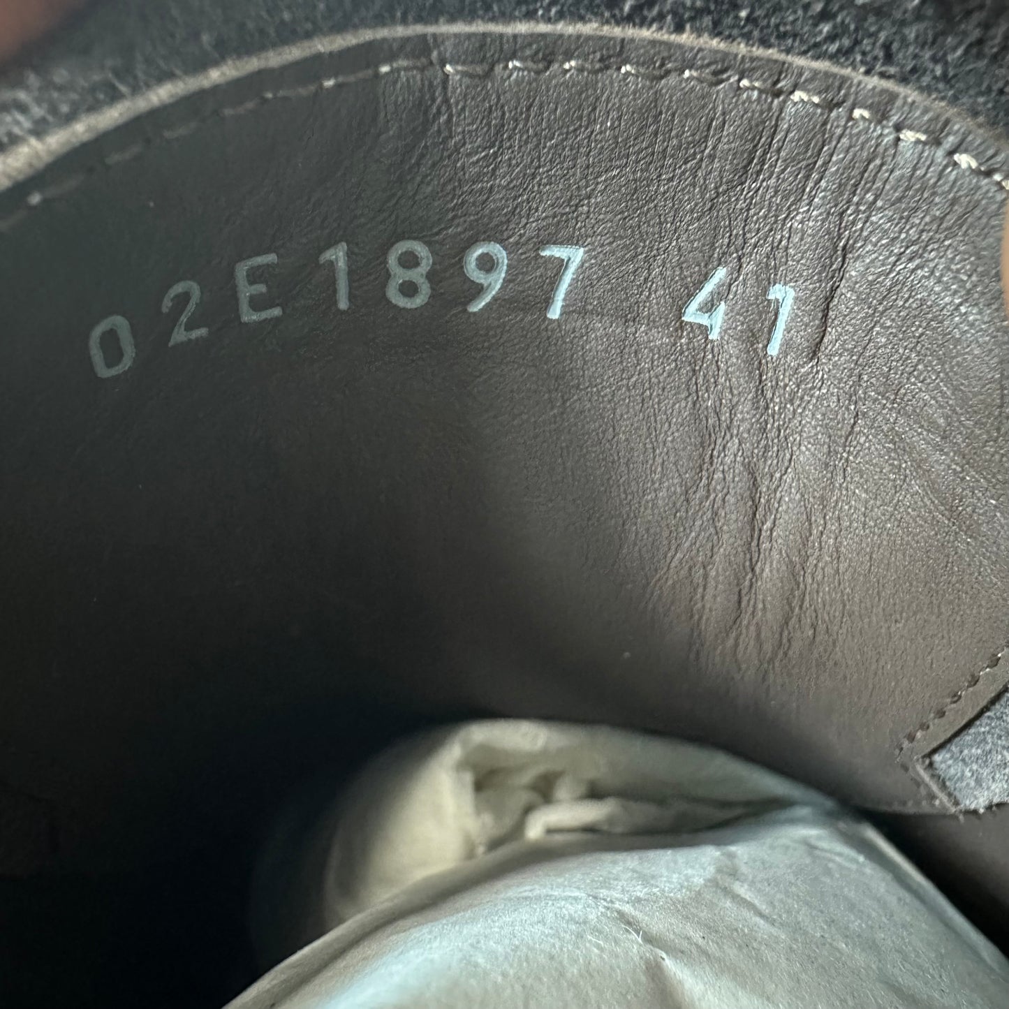 Rick Owens Vintage Brown Milk Sneaker Sz 8 (41) DS