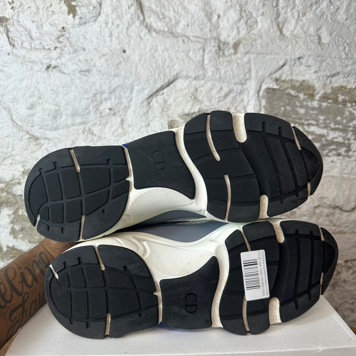 Dior B22 Blue Grey White Sneaker Sz 12 (45)