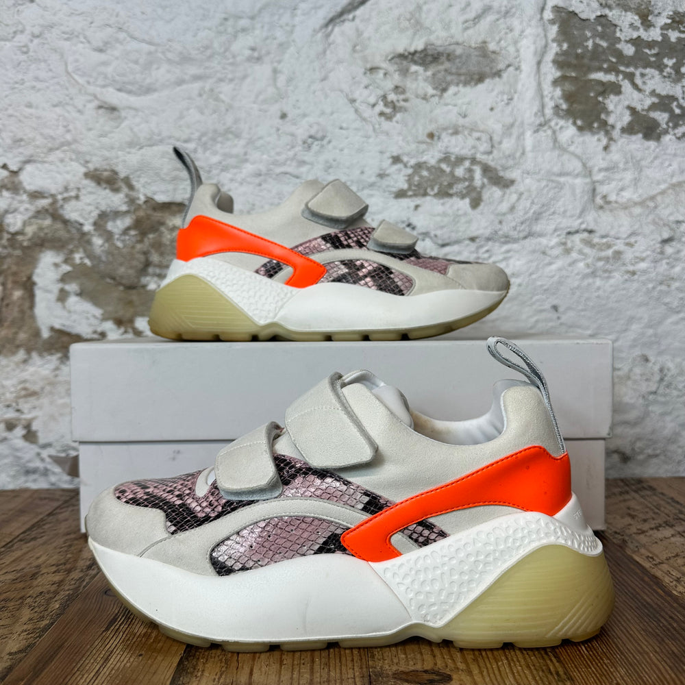 Stella McCartney Eclypse Snake Embossed Sneaker Sz 6 (38)