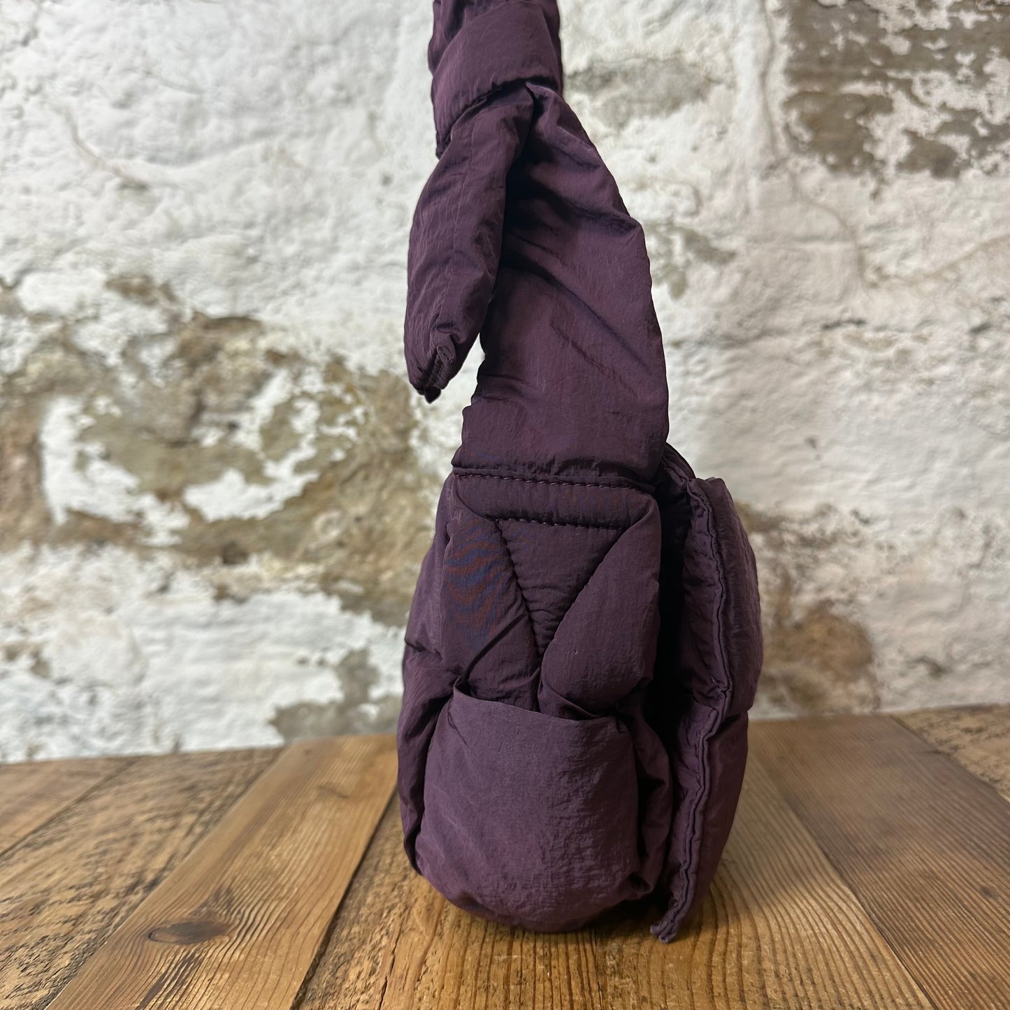 Bottega Veneta Purple Padded Tech Cassette Bag