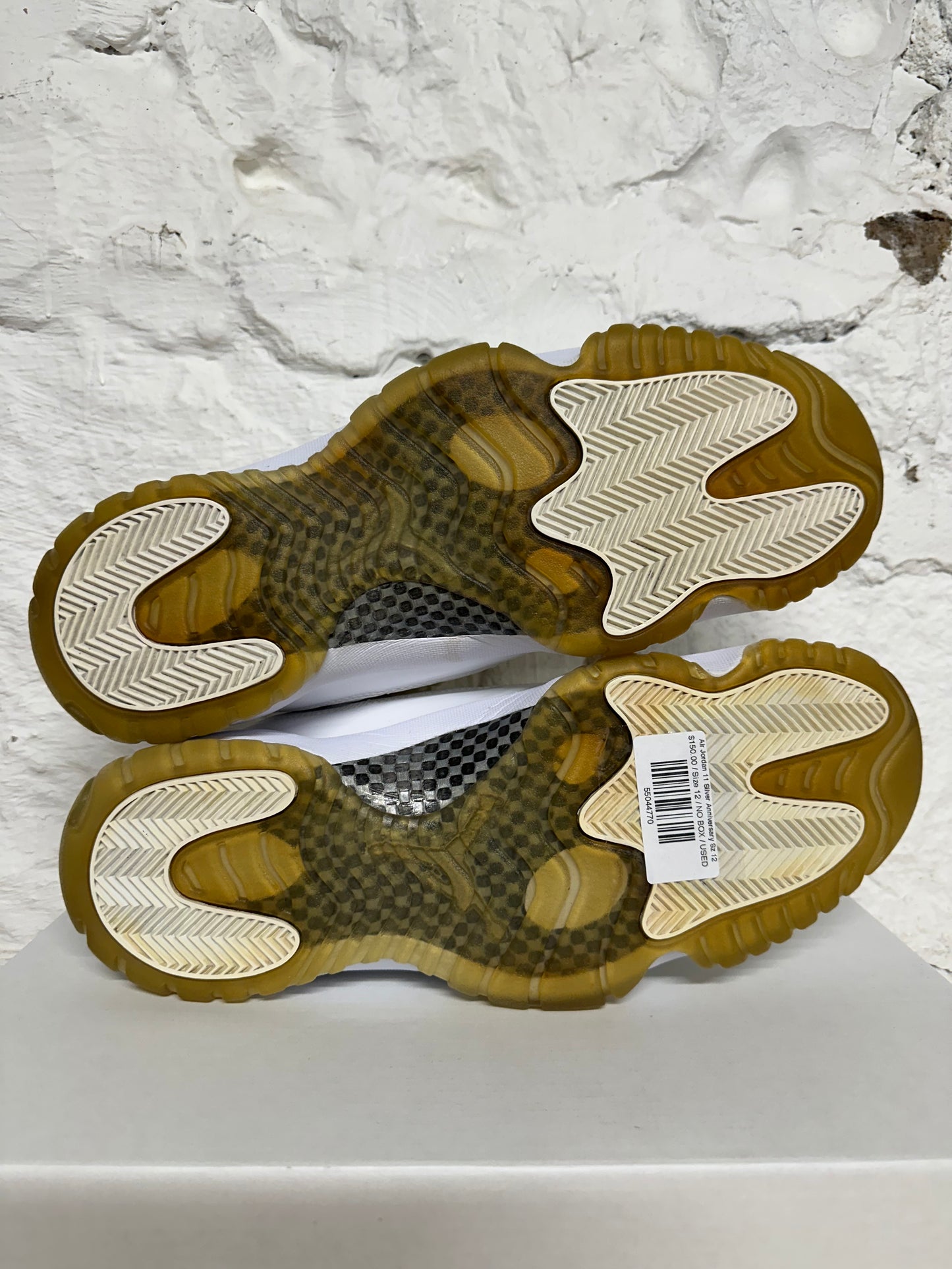 Air Jordan 11 High Silver Anniversary Sz 12