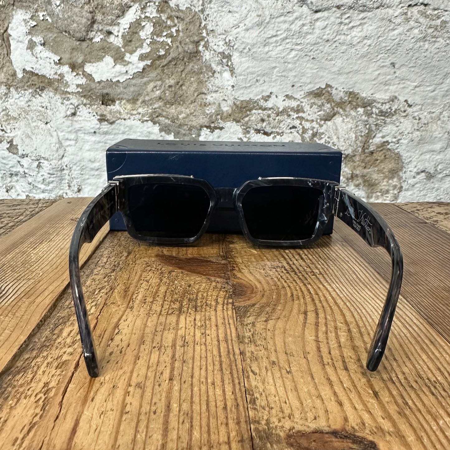 Louis Vuitton Millionaire Black Marble Sunglasses W/ Box