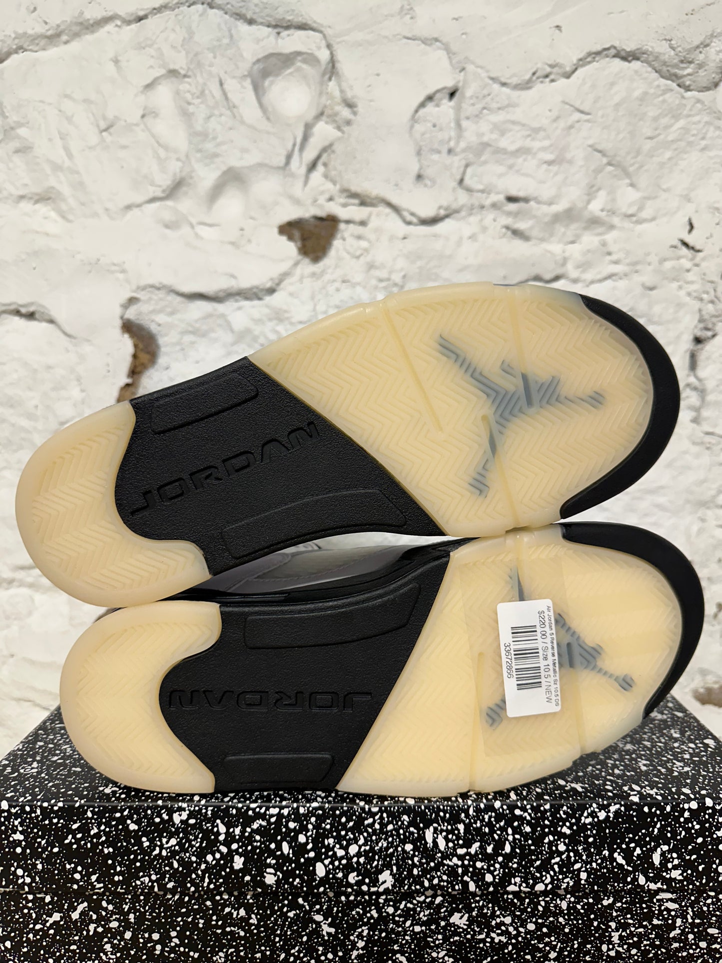 Air Jordan 5 Reverse Metallic Sz 10.5 DS