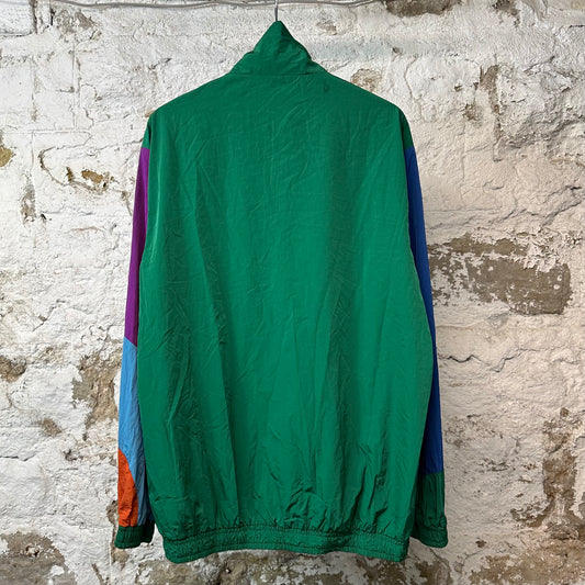 Gucci GG Multicolor Geometric Track Jacket Sz L