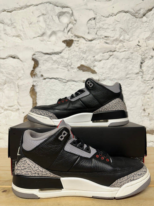 Air Jordan 3 Black Cement Sz 8.5