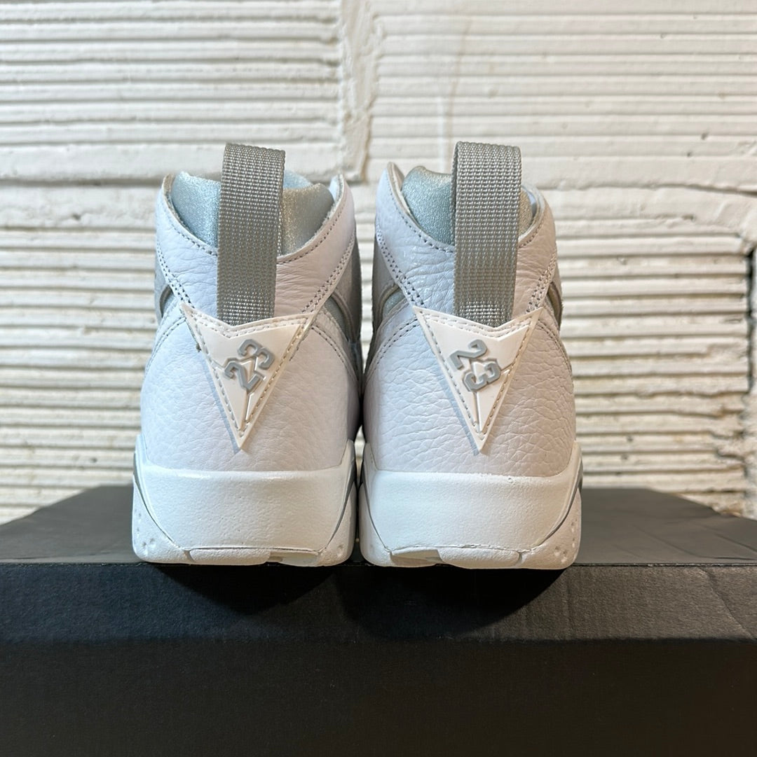 Air Jordan 7 Pure Platinum Sz 6Y DS