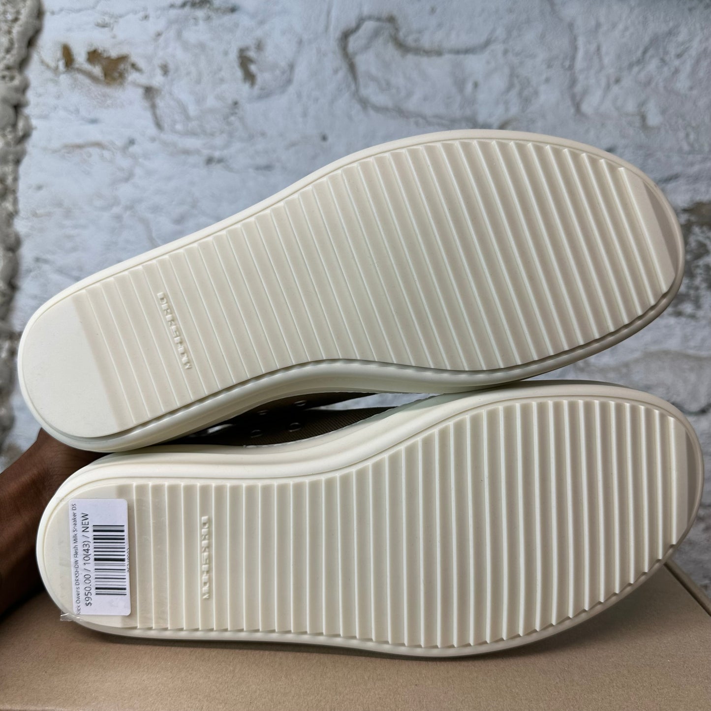 Rick Owens DRKSHDW Flesh Milk Sneaker DS