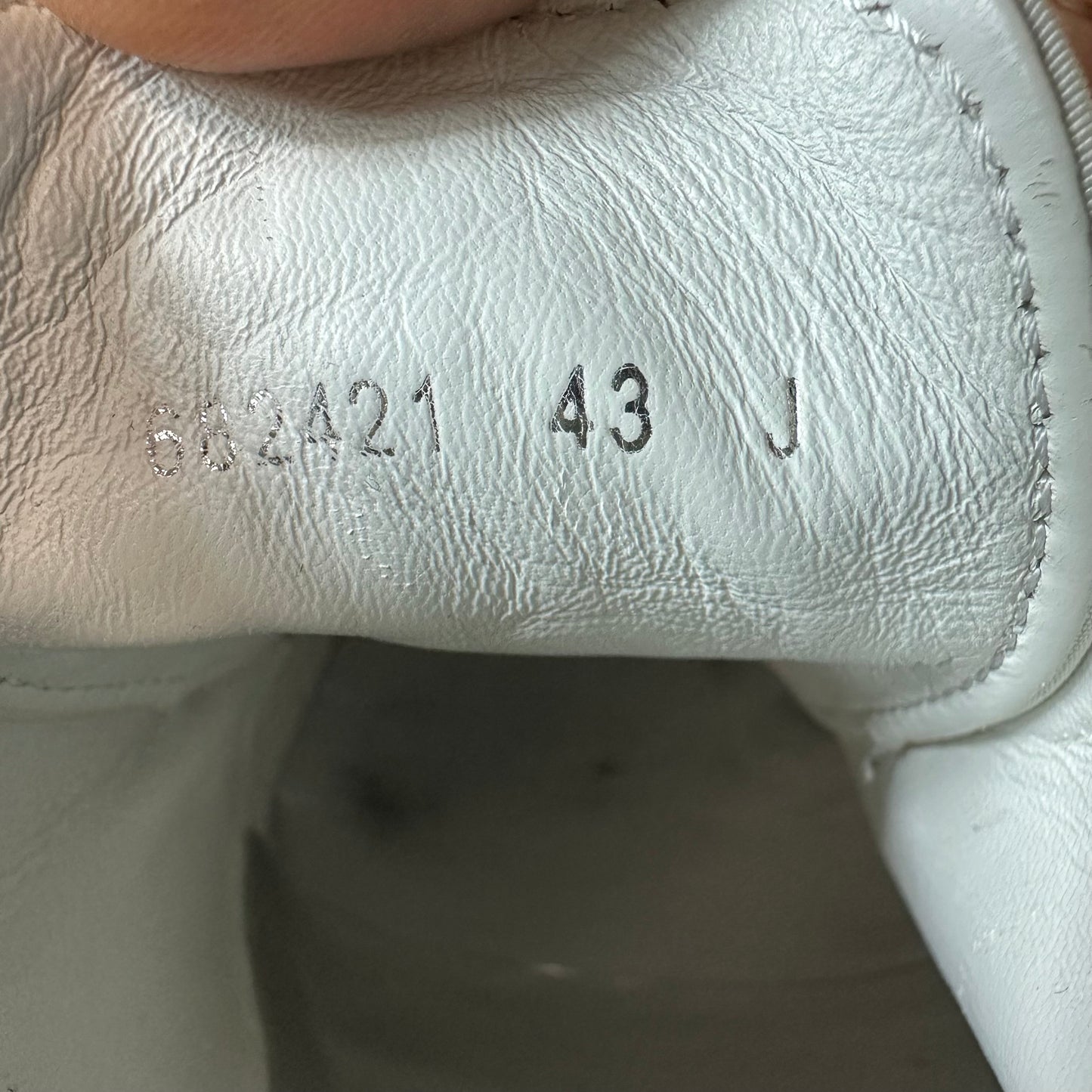 Alexander Mcqueen Blue Spell White Tread Boot Low Sz 10 (43)