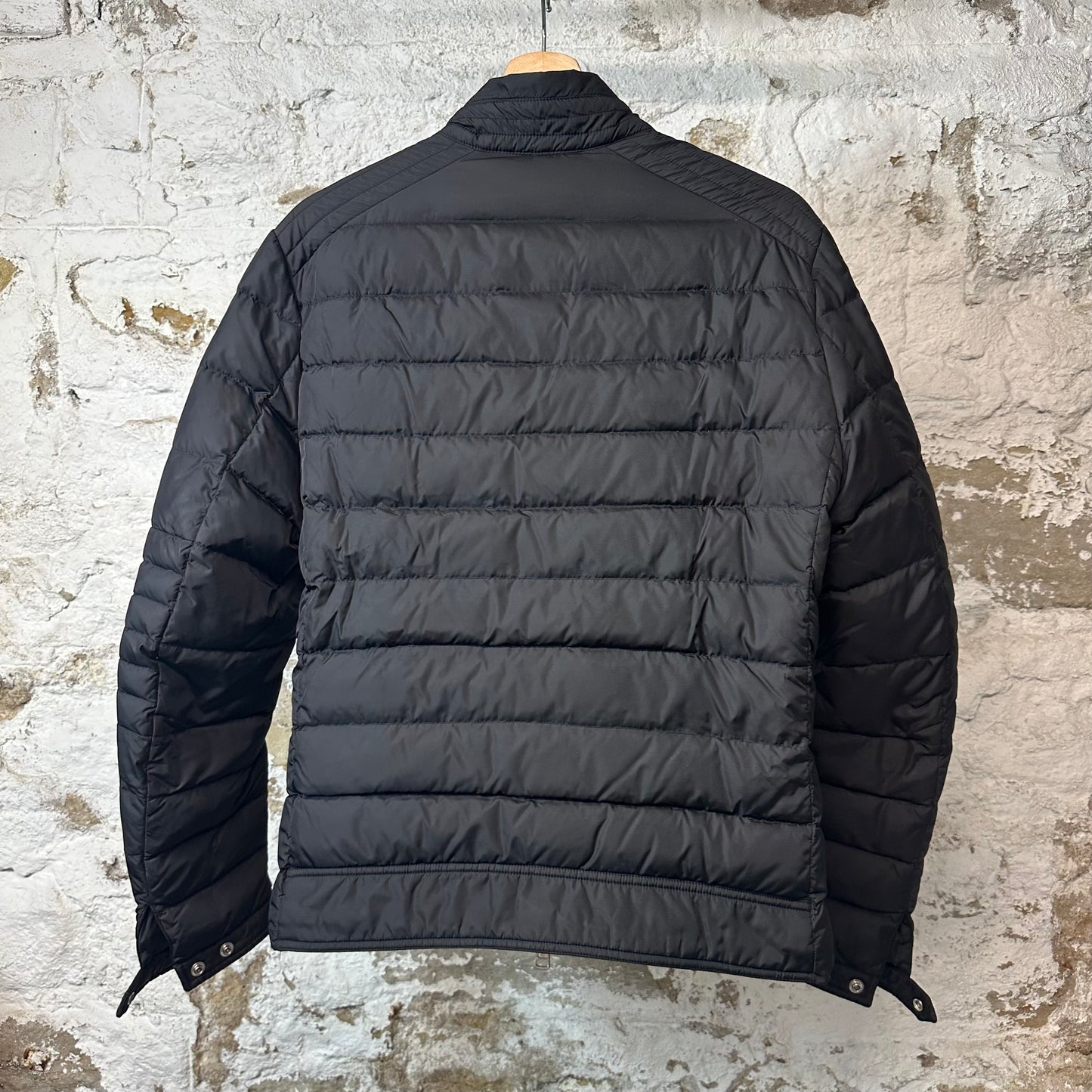 Moncler Amiot Giubbotto Light Puffer Jacket Black Sz S