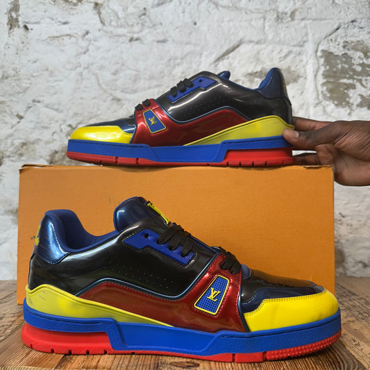 Louis Vuitton Marine Patent Trainer Sneaker Sz 11 (9.5LV)