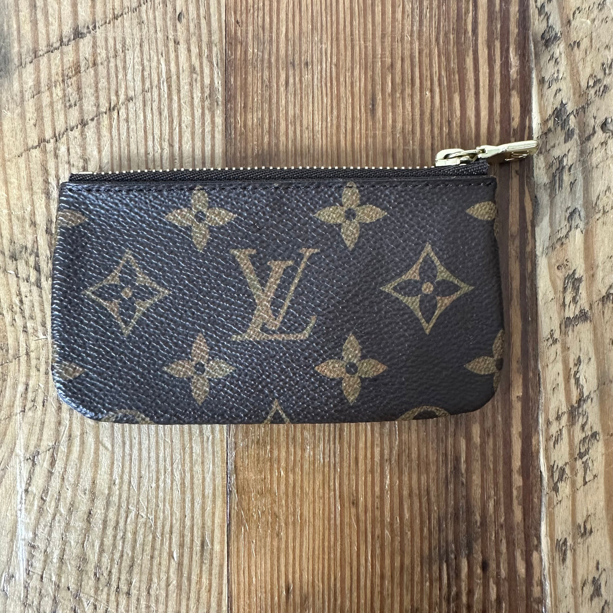 Louis Vuitton Brown Monogram Coin Pouch