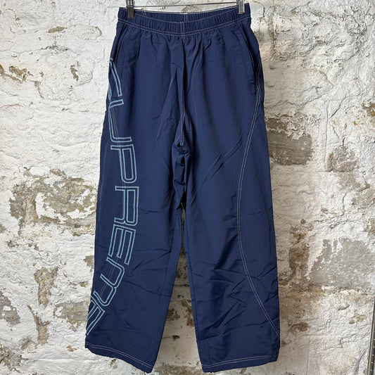 Supreme Stitch Spell Track Pants Navy Sz M