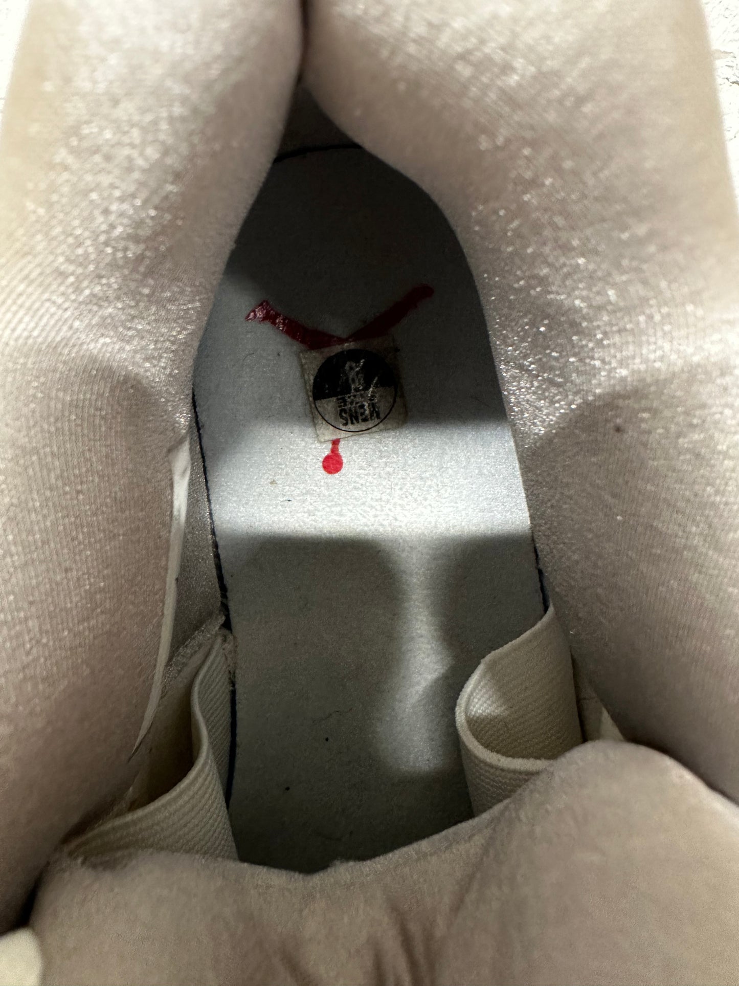 Air Jordan 4 White Oreo Sz 8