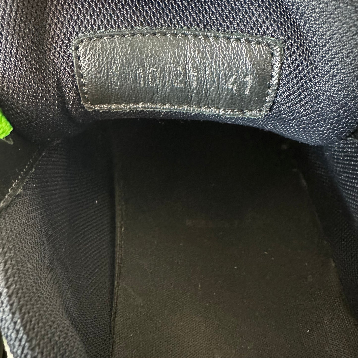 Dior B22 Olive Lime Green Cream Sneaker Sz 8 (41) No Box