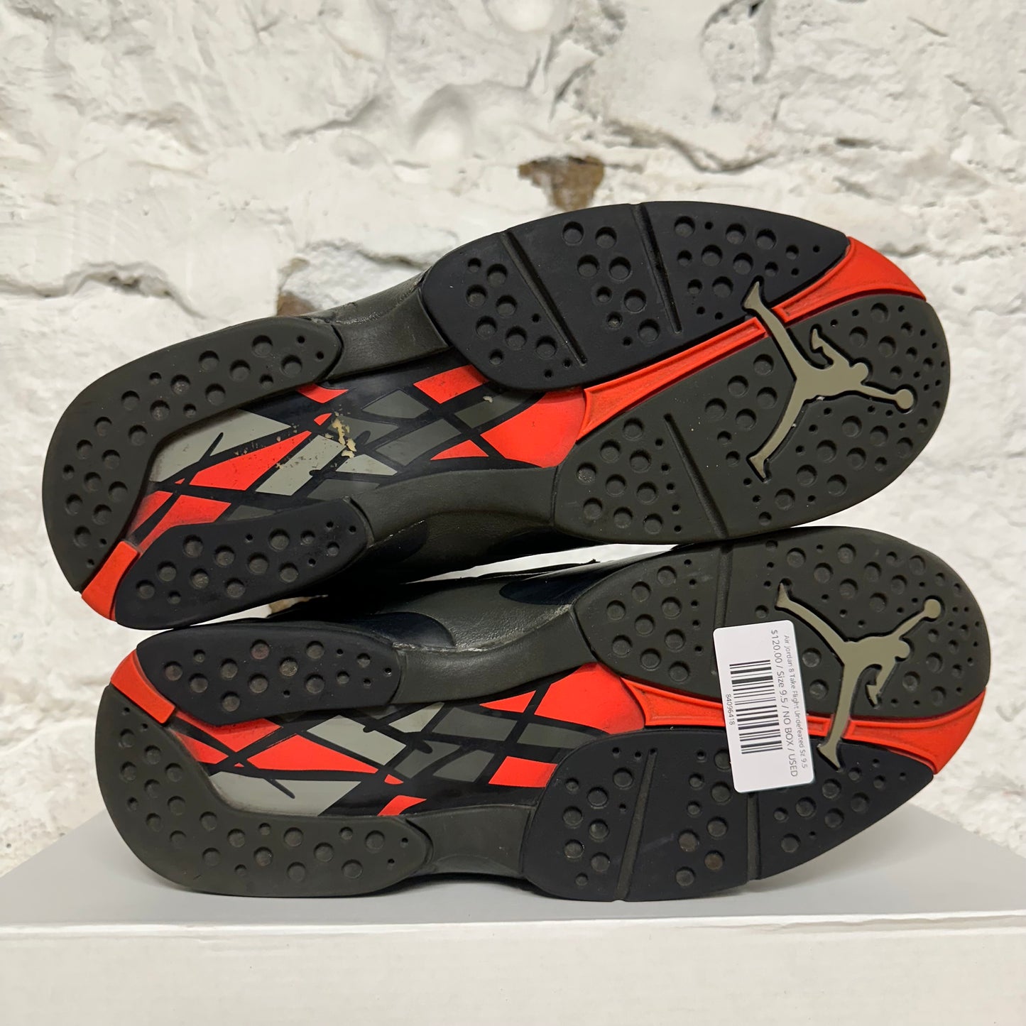 Air Jordan 8 Take Flight Undefeated Sz 9.5