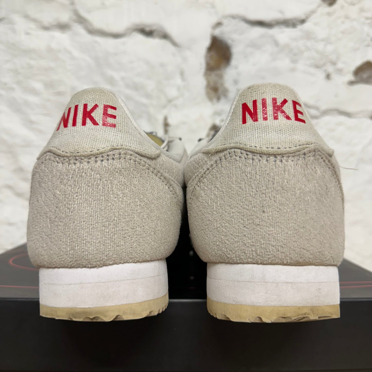 Nike x Stranger Things Cortez Sail Upside Down Sz 12