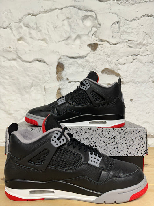 Air Jordan 4 Bred Reimagined Sz 10.5
