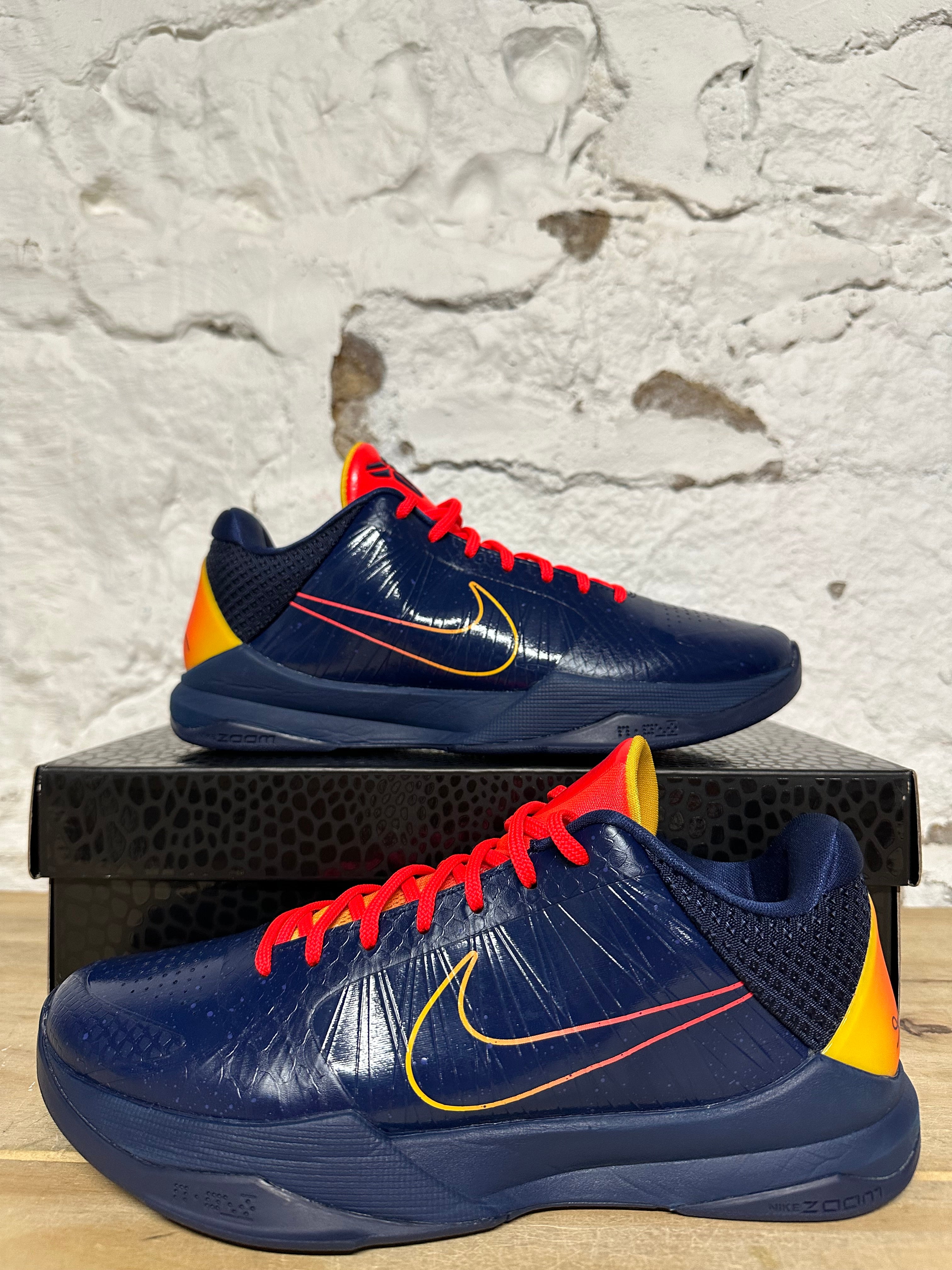 Nike Kobe 5 Protro Caitlin Clark Indiana Fever Sz 9