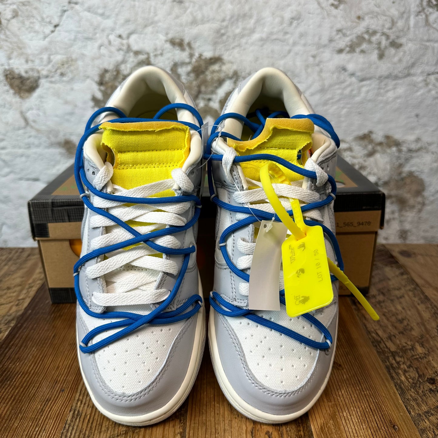 Nike Dunk Low Off-White Lot 10 Sz 7 DS