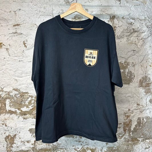 Rhude Mont Blanc Black T-Shirt Sz L