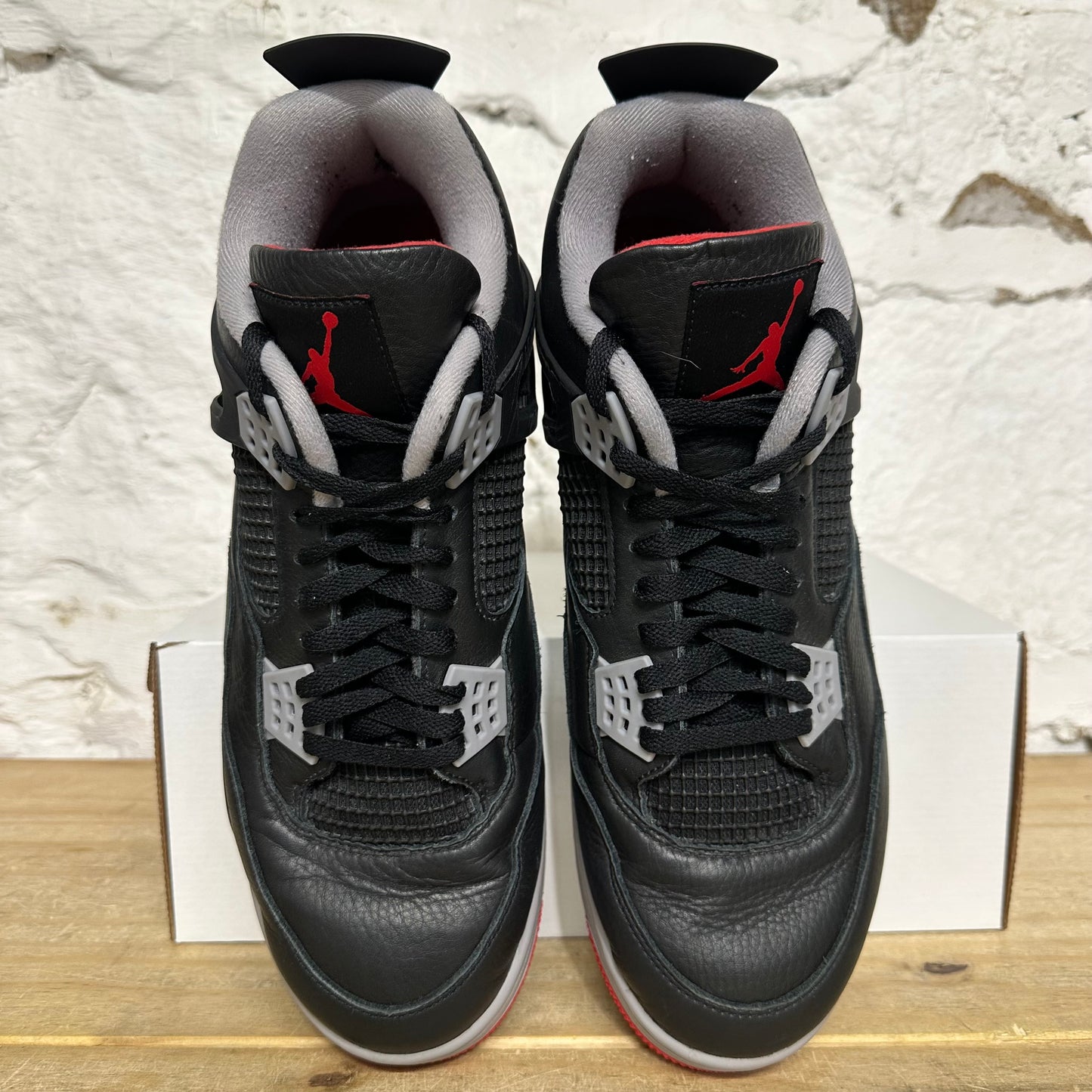 Air Jordan 4 Bred Reimainged Sz 13