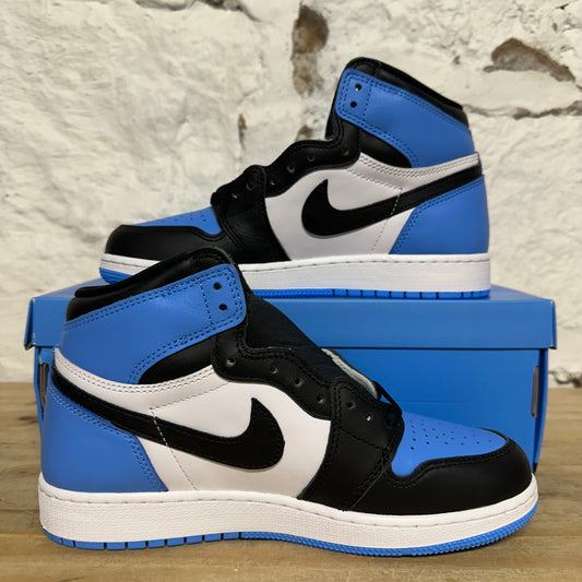Air Jordan 1 High UNC Toe Sz 6Y DS
