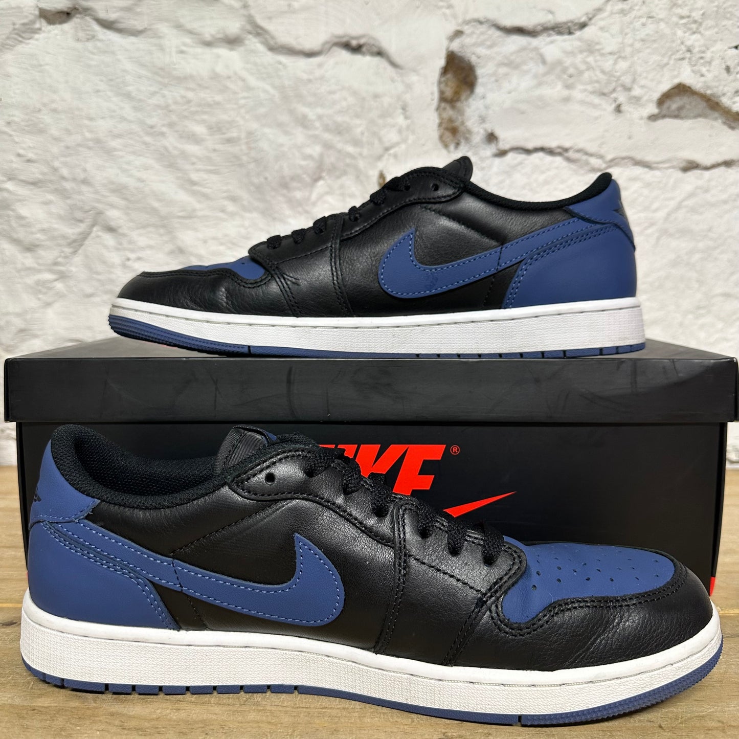 Air Jordan 1 Low Mystic Navy Sz 12