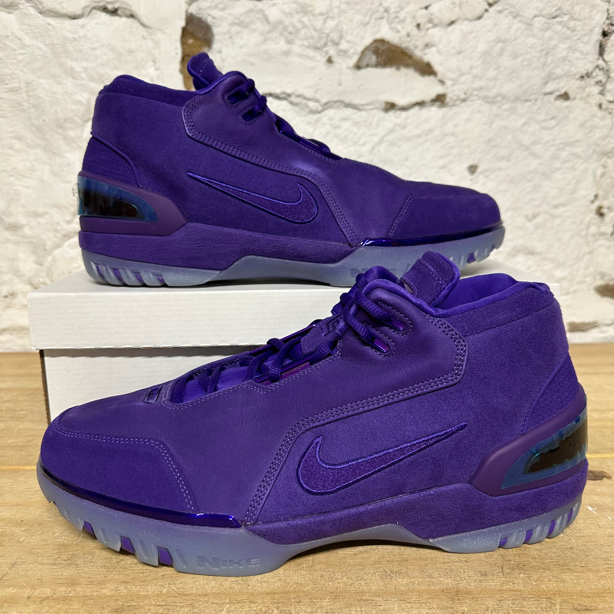 Nike Air Zoom Generation Court Purple Suede Sz 13