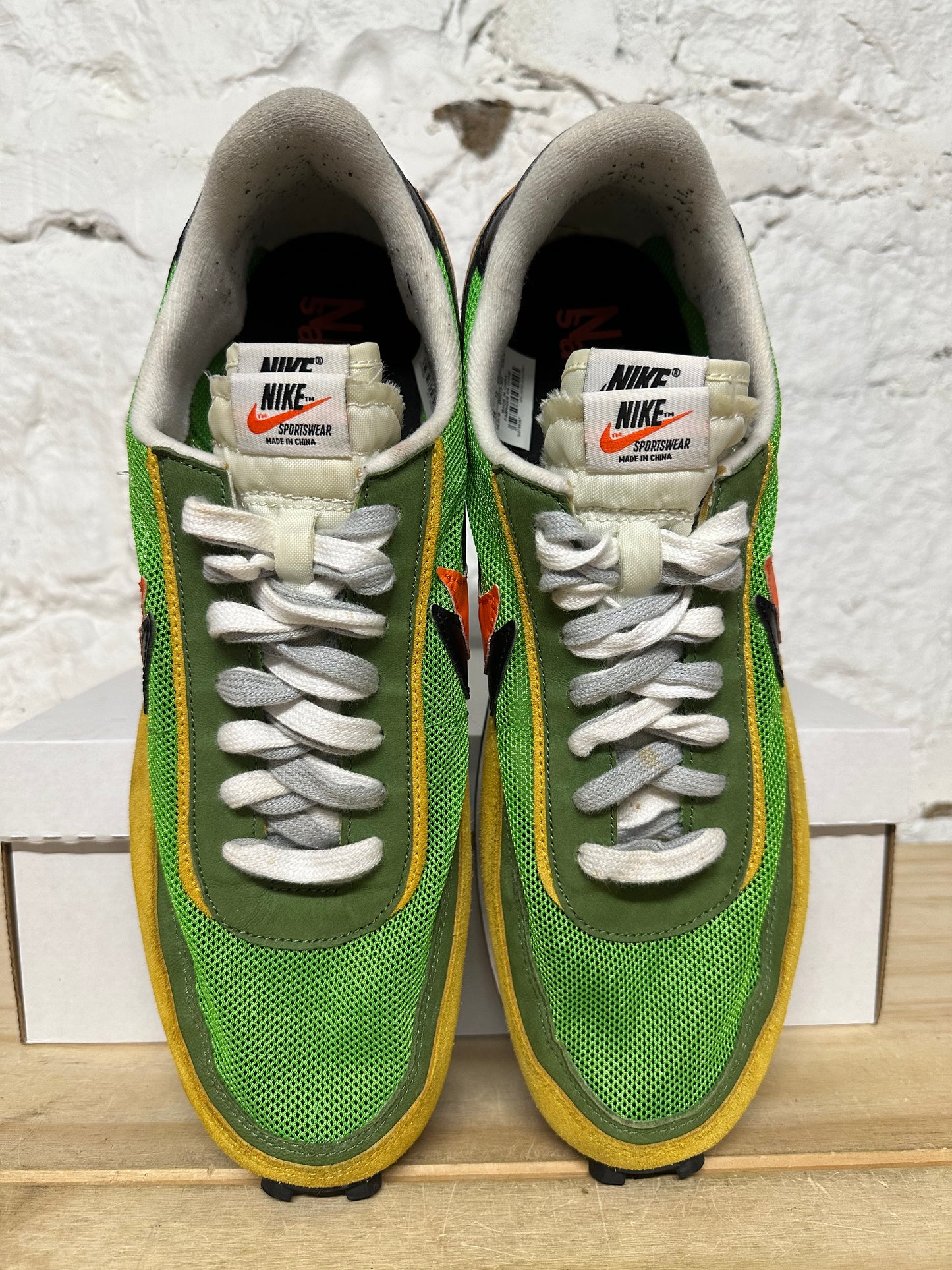 Nike LD Waffle Sacai Green Gusto Sz 14