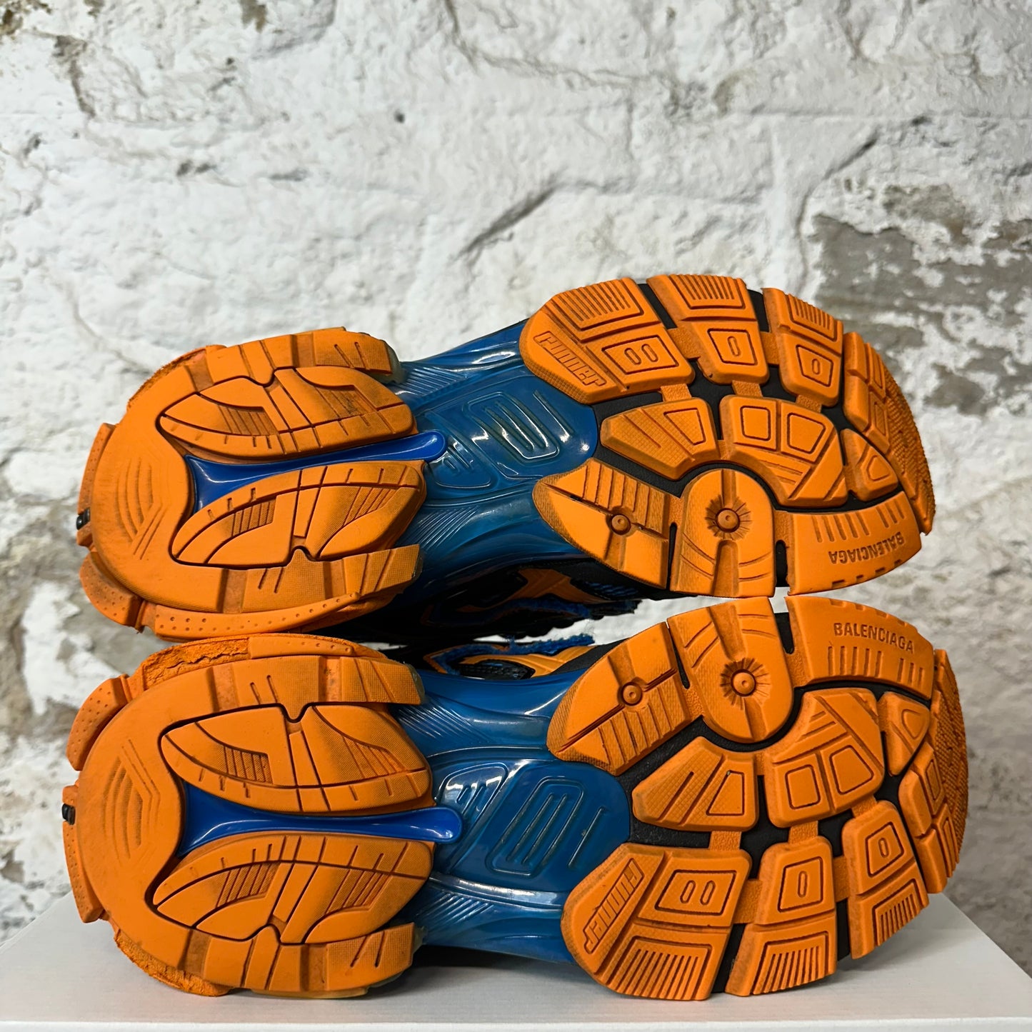 Balenciaga Runner Black Orange Blue Sneaker Sz 9 (42)