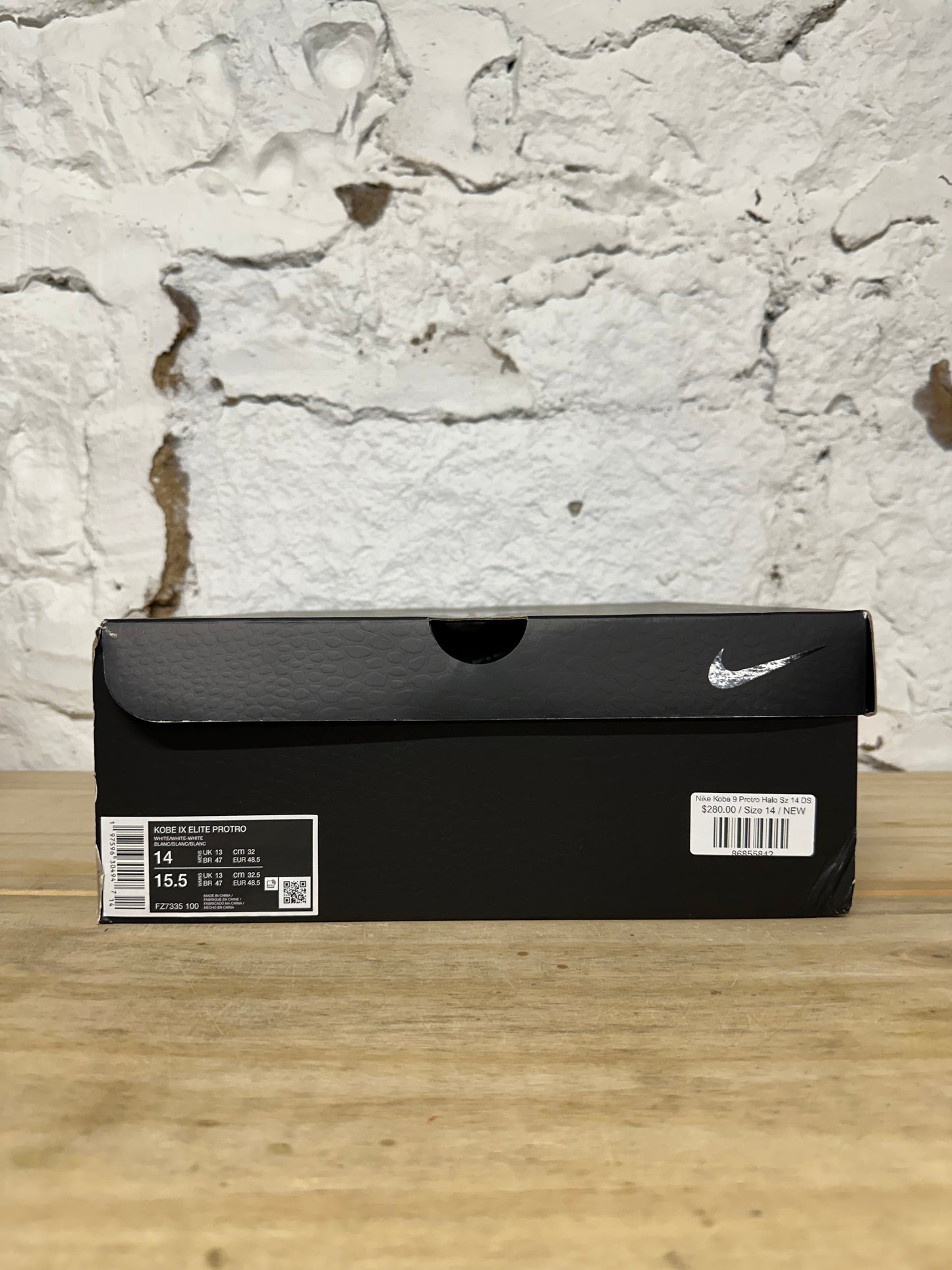 Nike Kobe 9 Elite Low Protro Halo Sz 14 DS