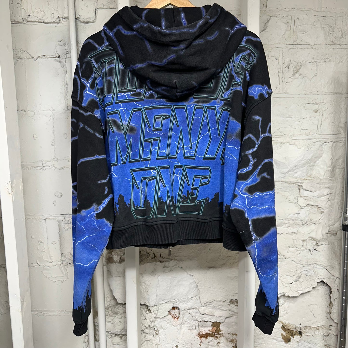 Godspeed Liberty Black Zip Up Hoodie Sz S