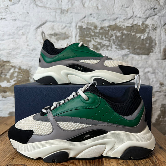 Dior B22 Green White Black Sneaker Sz 10 (43)