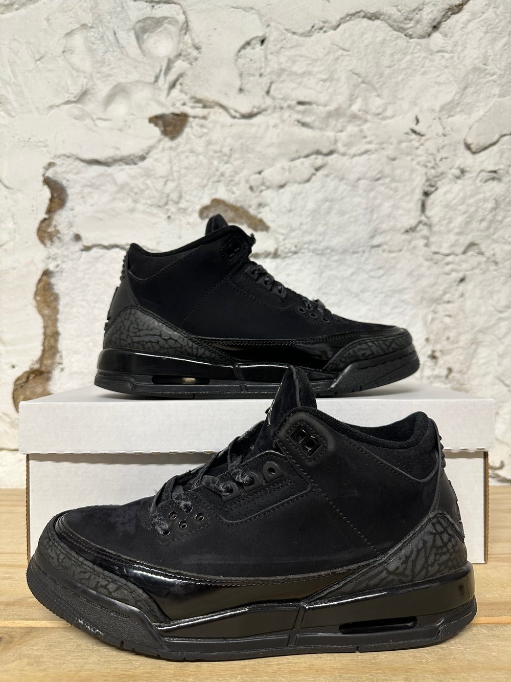 Air Jordan 3 Black Cat Sz 7Y