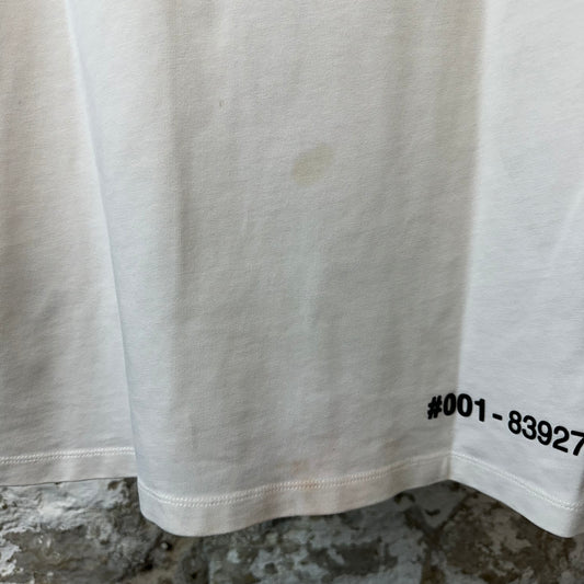 Moncler Coordinates T-shirt White Sz S