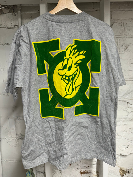 Off-White Grey Felt Logo T-shirt Sz M