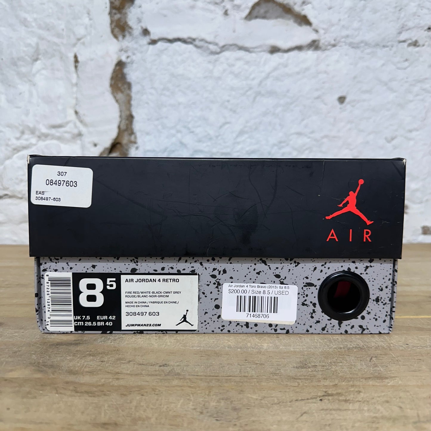 Air Jordan 4 Toro Bravo (2013) Sz 8.5