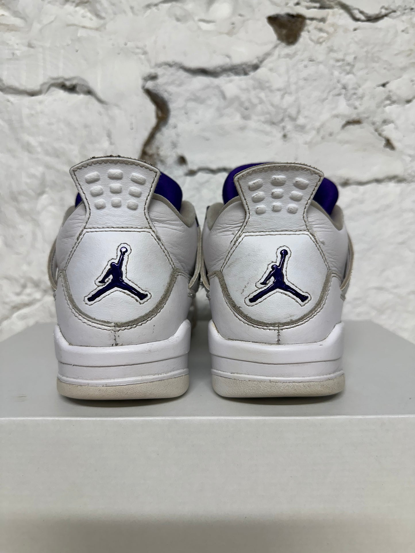 Air Jordan 4 Metallic Purple Sz 6Y
