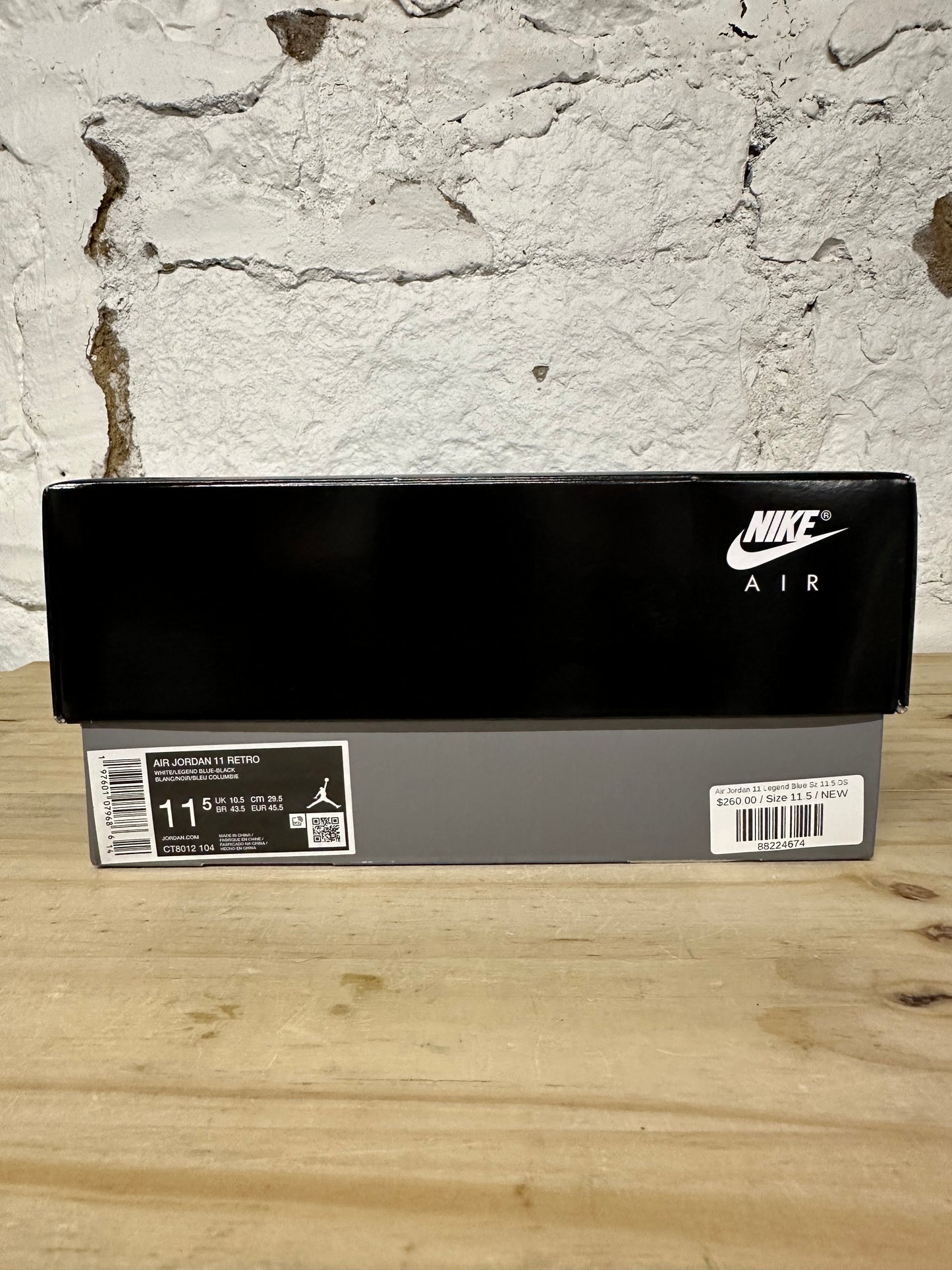 Air Jordan 11 High Legend Blue Sz 11.5 DS