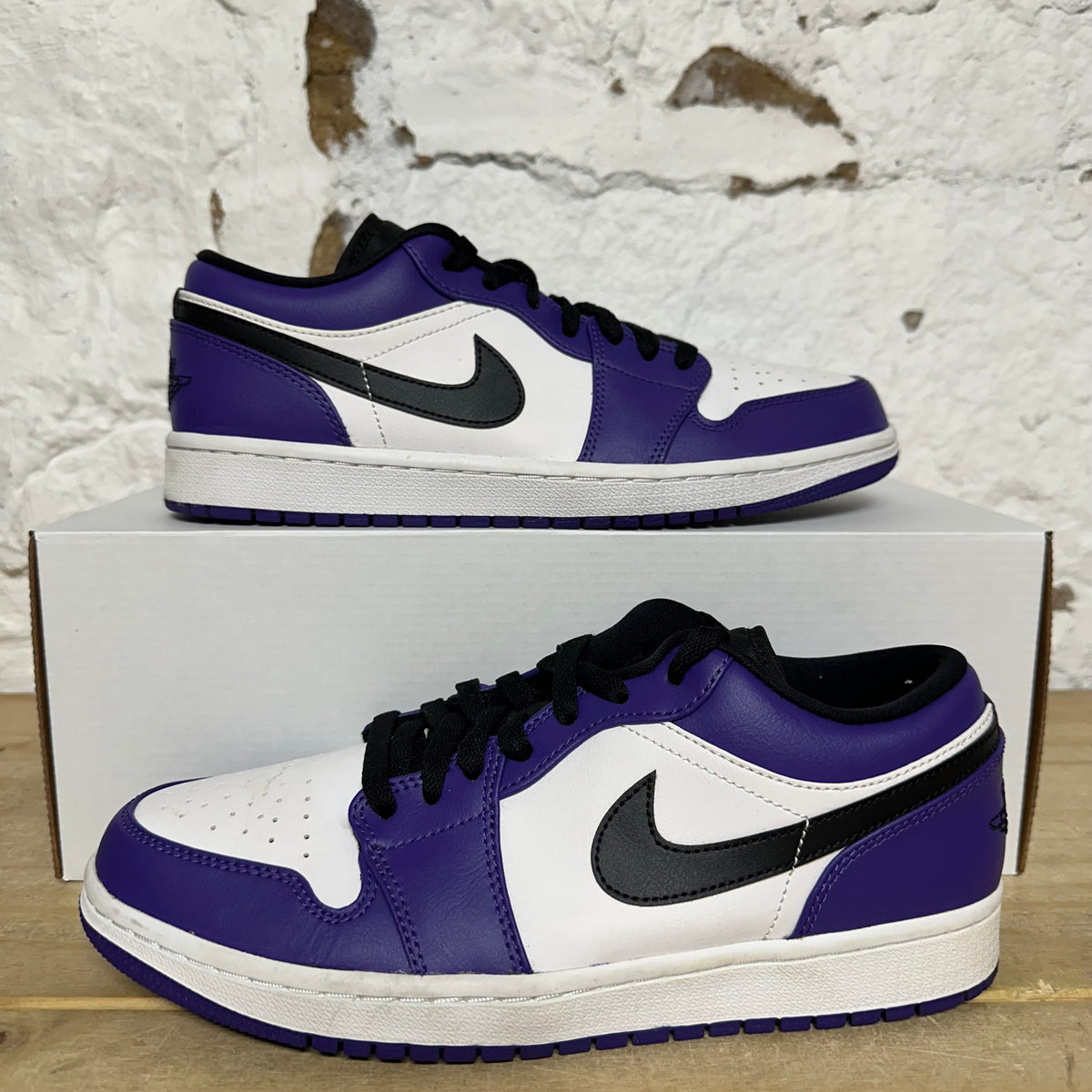 Air Jordan 1 Low Court Purple Sz 8.5